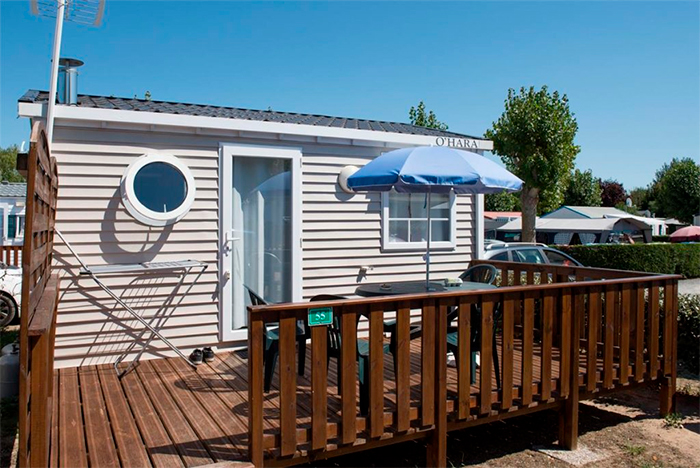 location dans un camping avec piscine chauffée sur Saint Jean de Monts