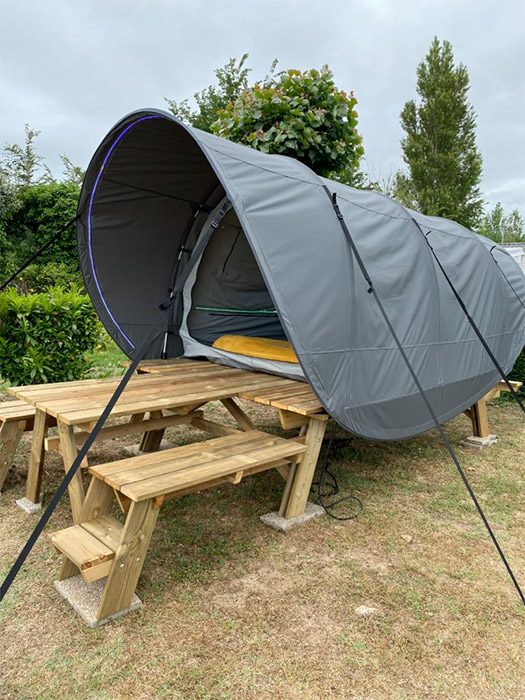 séjour à Saint Jean de Monts dans un petit camping avec une piscine chauffée 