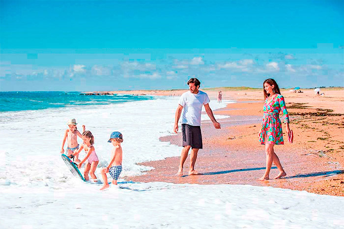 séjour en camping familial avec accès direct plage sur Saint Jean de Monts